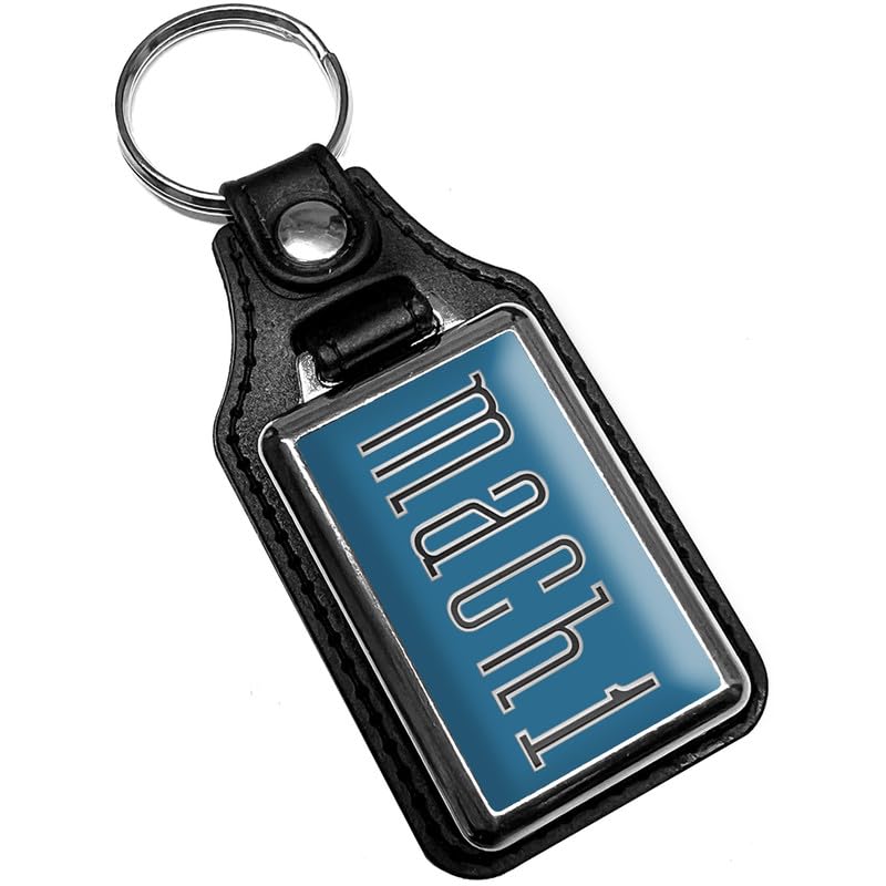 Brotherhood 1970 Compatible with Mach 1 Emblem Design Key Ring For Men Heavy Duty Car Keyring For Men and Women