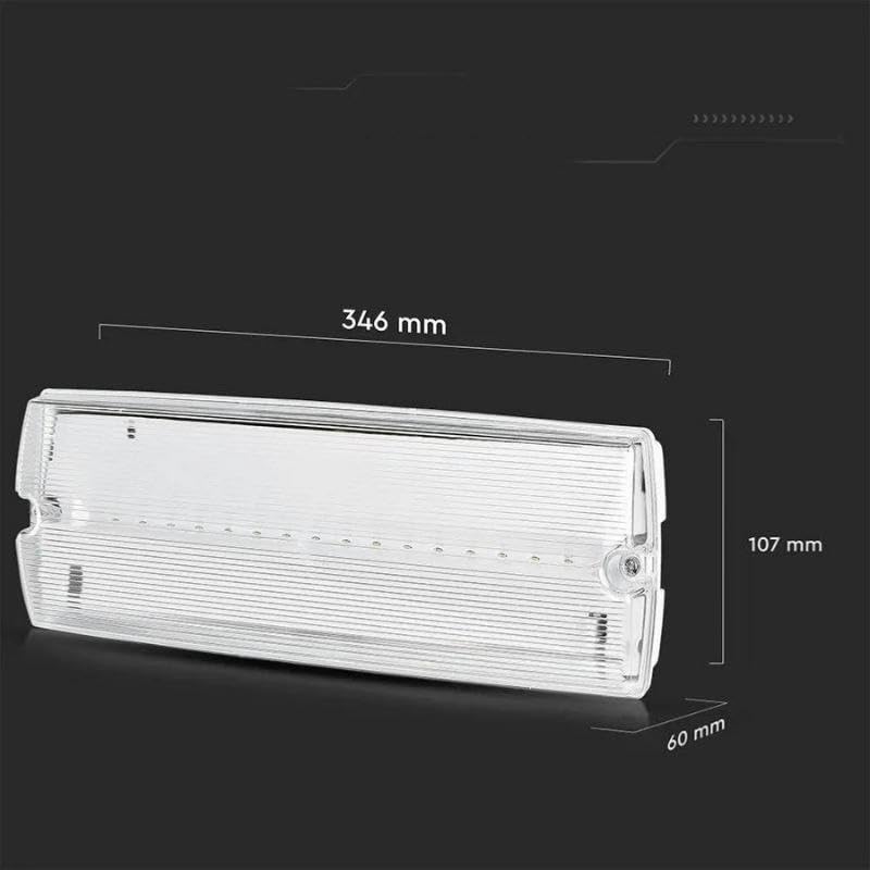 Bloc de Secours Baes Batterie 3W IP65 - SILAMP