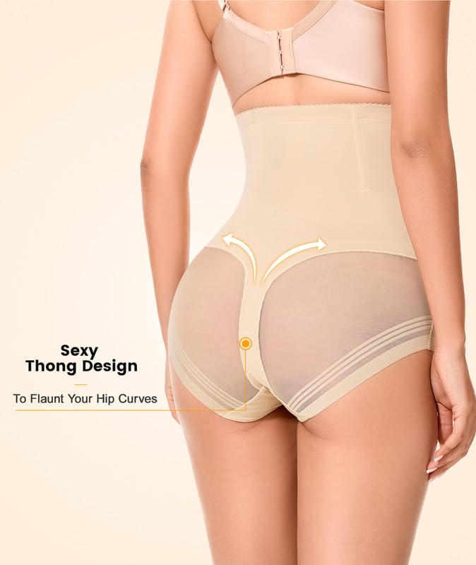 SIMIYA Tummy Control Shapewear for Women High Waist Shaping Underwear Panties Girdle Stomach Compression Body Shaper2