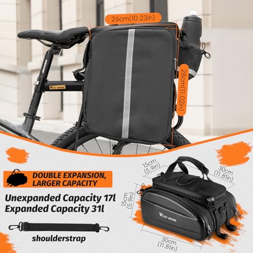 West Biking 31L Hard Shell Bag