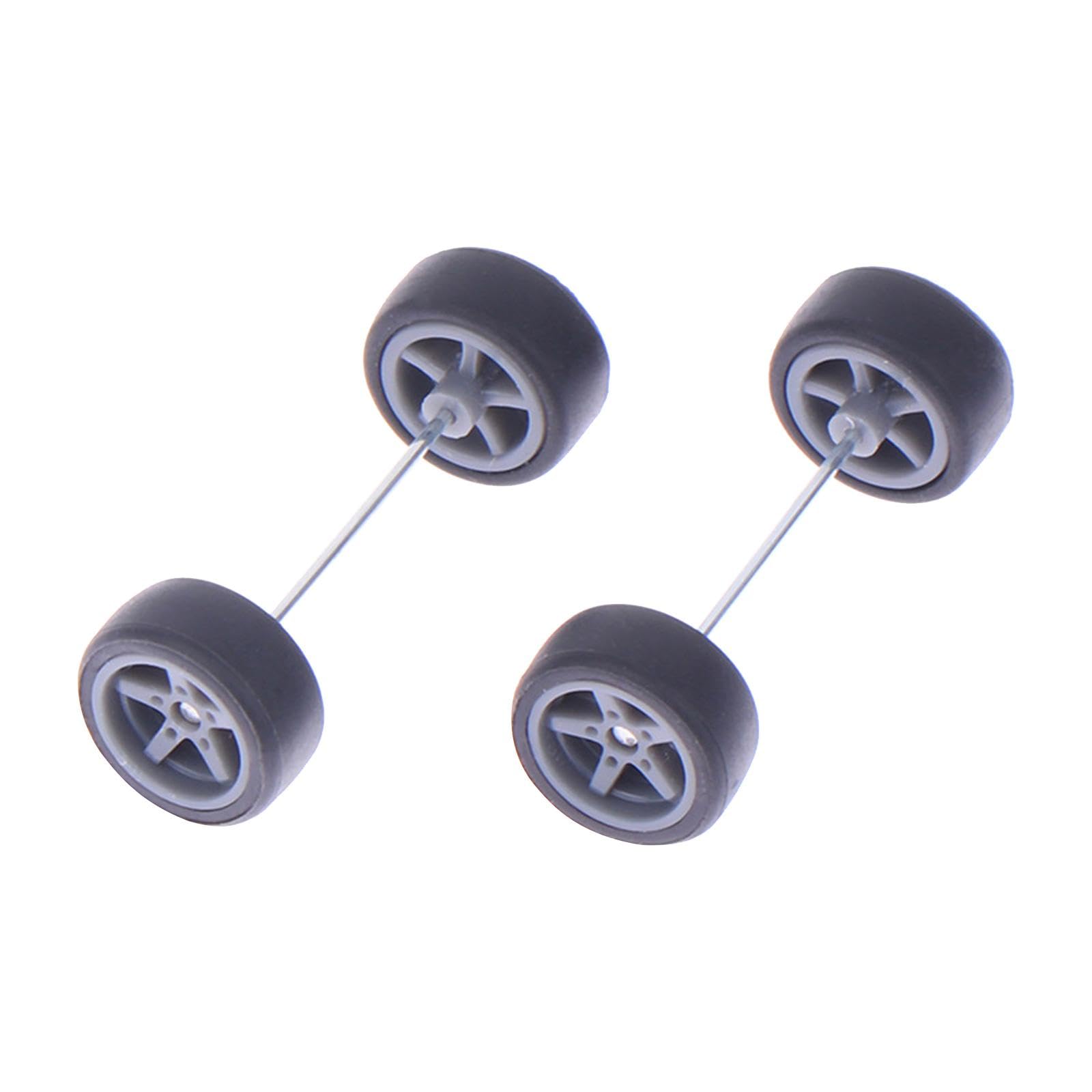 5 Sets RC Auto Räder 1/64 - Ersatzreifen Für Modellautos & Spielzeugfahrzeuge