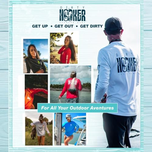 Dirty Hooker Fishing Gear - Dryfit Long Sleeve Fishing Shirt for Men Special Edition - Mens Fishing Shirts Long Sleeve4