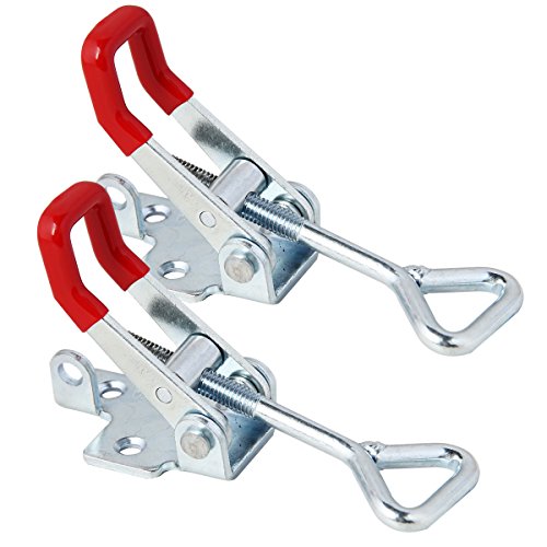 Phansthy 550lbs Capacity Pull Action Latch Type Toggle Clamp 250KG Holding Capacity Clamps Packed 2pcs