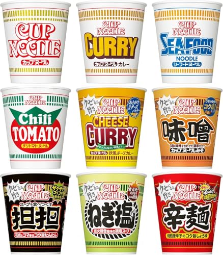 カップヌードルシリーズ 9種×各1食 レギュラーサイズ 日清食品 カップ麺 詰め合わせアソート 箱買いのサムネイル