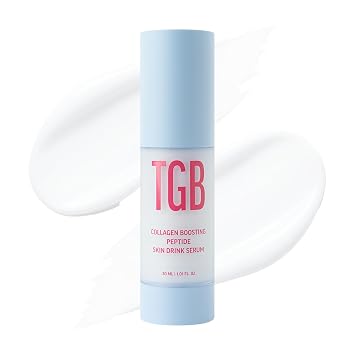 Collagen-Boosting Peptide Skin Drink Serum 1.01 fl oz | Korean Face Serum with Penta Peptides & Hyaluronic Acid | Hydrating, Plumping & Firming