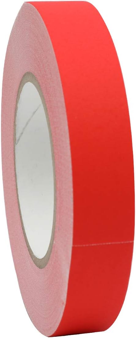 Your Tape Gaffers Tape Red 1"X 60 Yards Per Roll Professional Grade Premium Gaffer, Residue Free, Easy to Tear : Everything Else