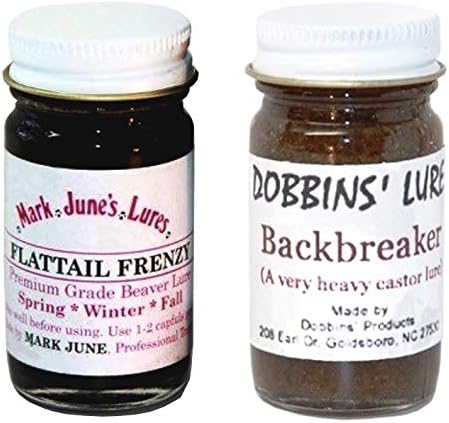 ChickenlifeDobbins Backbreaker Beaver Lure and Mark June Flattail Frenzy - 1 oz Lures