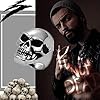 JewelryWe Stainless Big and Heavy Skull Ring Engagement Wedding Band for Biker Men, Silver Color - Size T #2