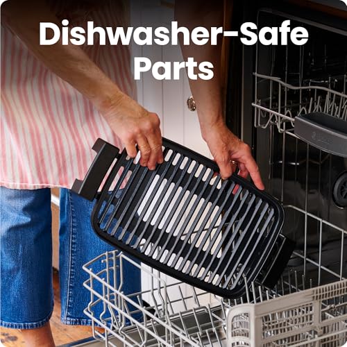 Chefman Indoor Electric Grill 1400W-1650W, 38x23 Large Grilling Surface, Nonstick Table Top Grill for Indoor Grilling and BBQ with Adjustable Temperature Control, Drip Tray, Dishwasher - Safe Parts - Image 6