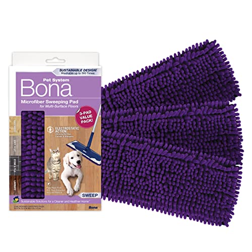Image of Bona Pet System Microfiber Sweeping Pad for Multi-Surface Floors