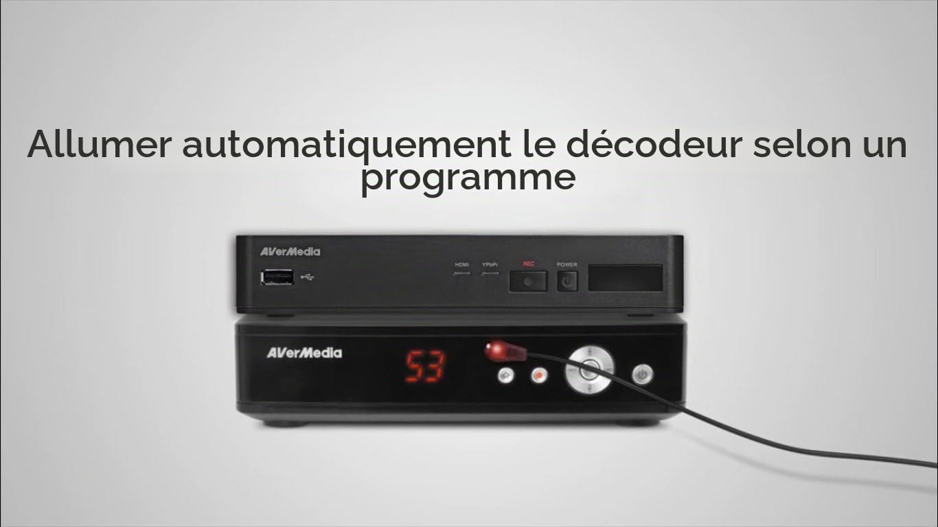 AVerMedia EZRecorder 310 - DVR Enregistreur vidéo HDMI Full HD 1080p, avec Enregistrement à heure programmée (ER310)