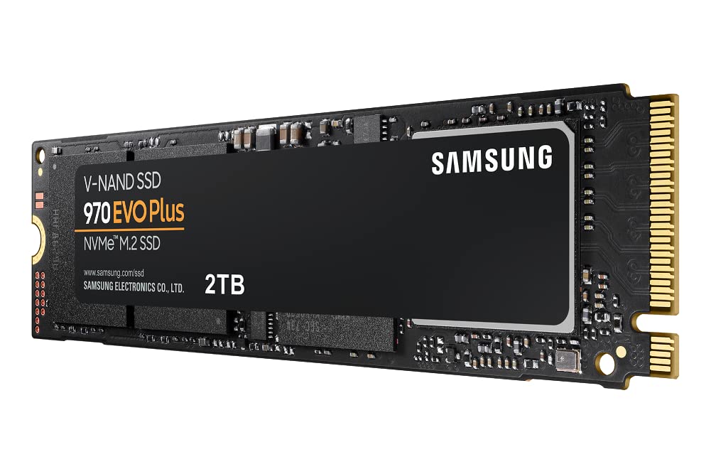 Amazon.com: Samsung 970 Plus SSD 2TB NVMe M.2 Internal Solid State Drive, V-NAND Storage and Memory for Gaming, Graphics w/ Heat Control, Max Speed, MZ-V7S2T0B/AM : Electronics