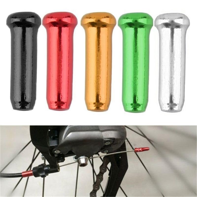 TAKOXIA 50 Fiets Kabel End Aluminium Remkabel End Cover Remkabel End Tip Voor Road Mountain TAKOXIA 50 Fiets Kabel End Aluminium Remkabel End Cover Remkabel End Tip Voor Road Mountain