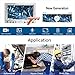 Sewer Camera 165ft,Anysun Pipe Scope Inspection Camera with DVR, Snake Drain Inspection Camera with 7'' LCD Monitor(Include 8GB SD Card)