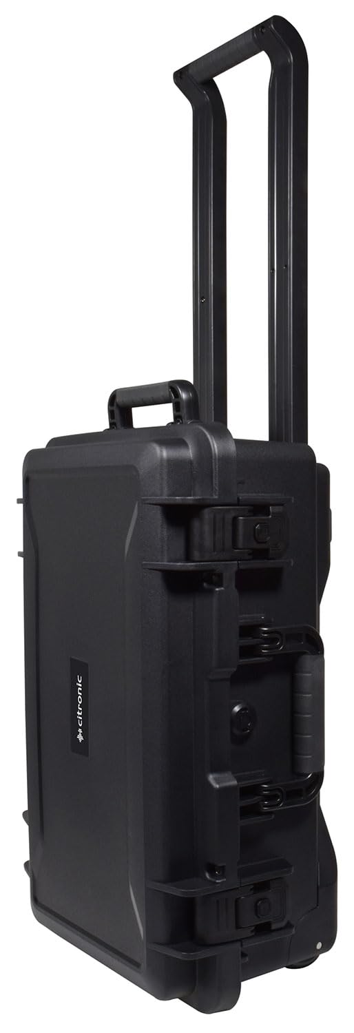 Citronic | Portable Trolley Case Moulded ABS High Impact & Weatherproof Storage