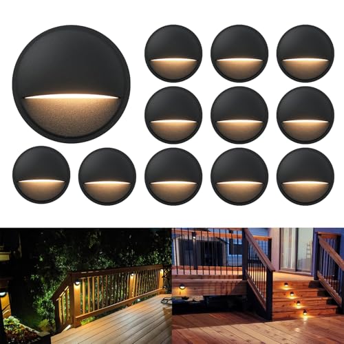 GKOLED 12-Pack Low Voltage LED Lights