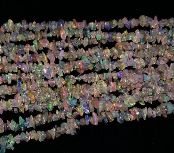 Opale d'Éthiopie en perles naturelles LKBEADS | Offrez un fil de création unique