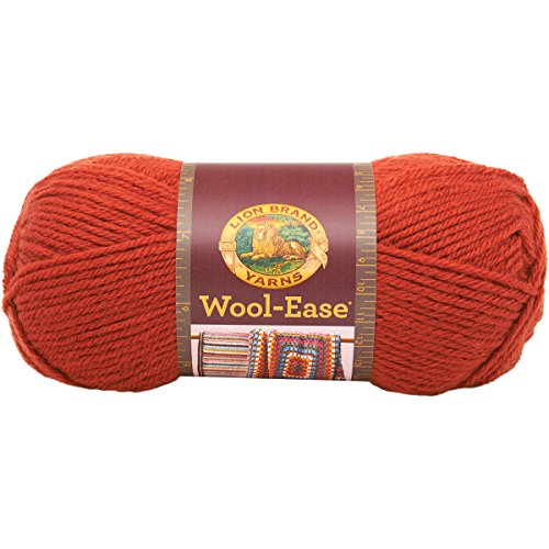 Image of Lion Brand Yarn 620-188A Wool-Ease Yarn, Paprika