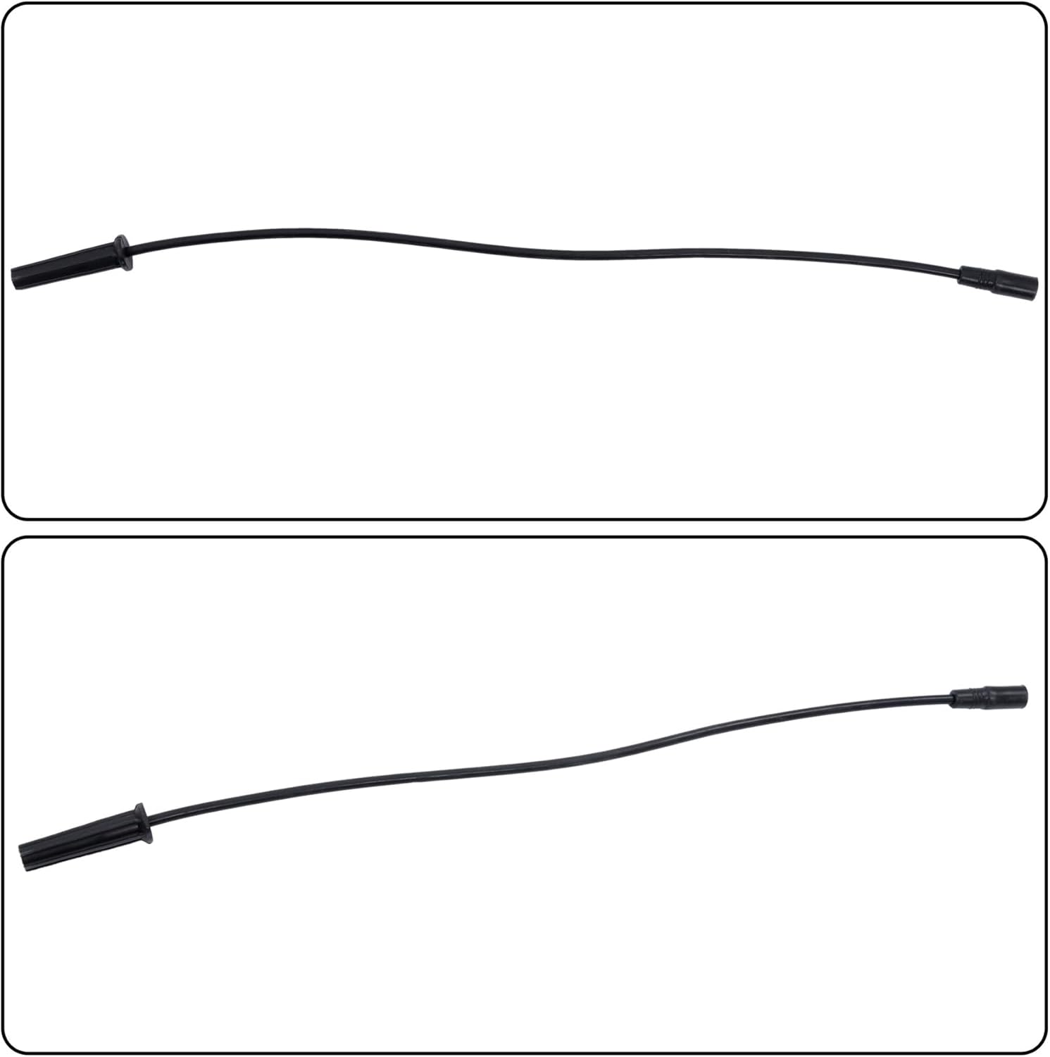 Ignition Spark Plug Wire Set Replacement for 5.0 5.7 8.1 GXI GI OSI Fuel Injected Engines with Flat Top Distributor 3888328 3859000