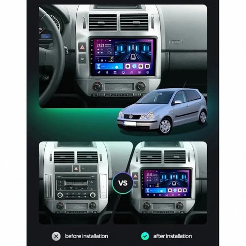 Radio de coche con Android Auto y GPS integrado para Volvo XC60 2