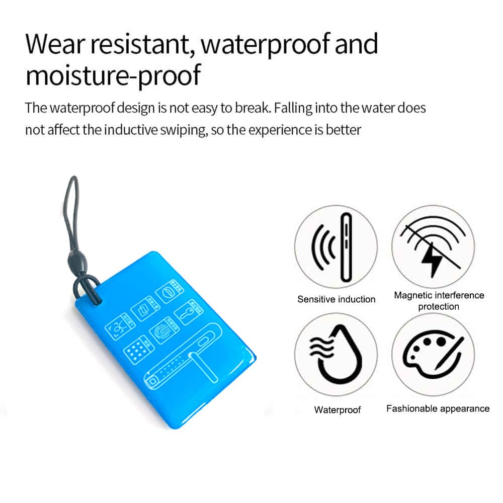 Rfid Key Tag T5577 125KHz Fob – Low Frequency Read/Write Proximity Tag ...