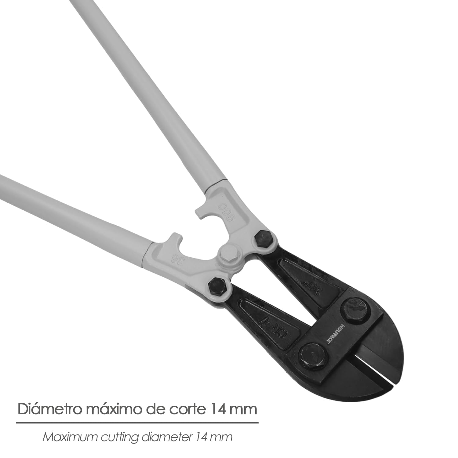 WOLFPACK LINEA PROFESIONAL Cortarremaches 350 mm / 14" Hojas de Cromo Vanadio