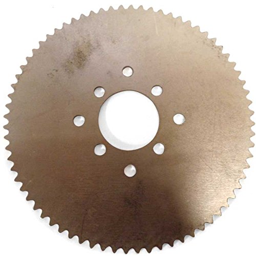 Brand Replacement For 72 Tooth Steel Sprocket 35 Chain, 2.125 Bore, Dual 4 Hole Pattern