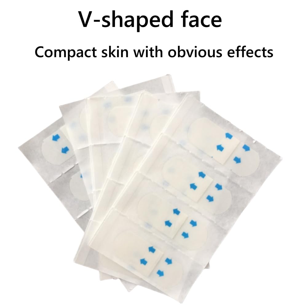 Cerotti per il Lifting Facciale Set da 100 Pezzi di Adesivi Make up Antirughe ideale per Occhi, Occhiaie, Borse, Doppio mento e Fronte Maschere Adesive per il Viso ideale per Ringiovanire