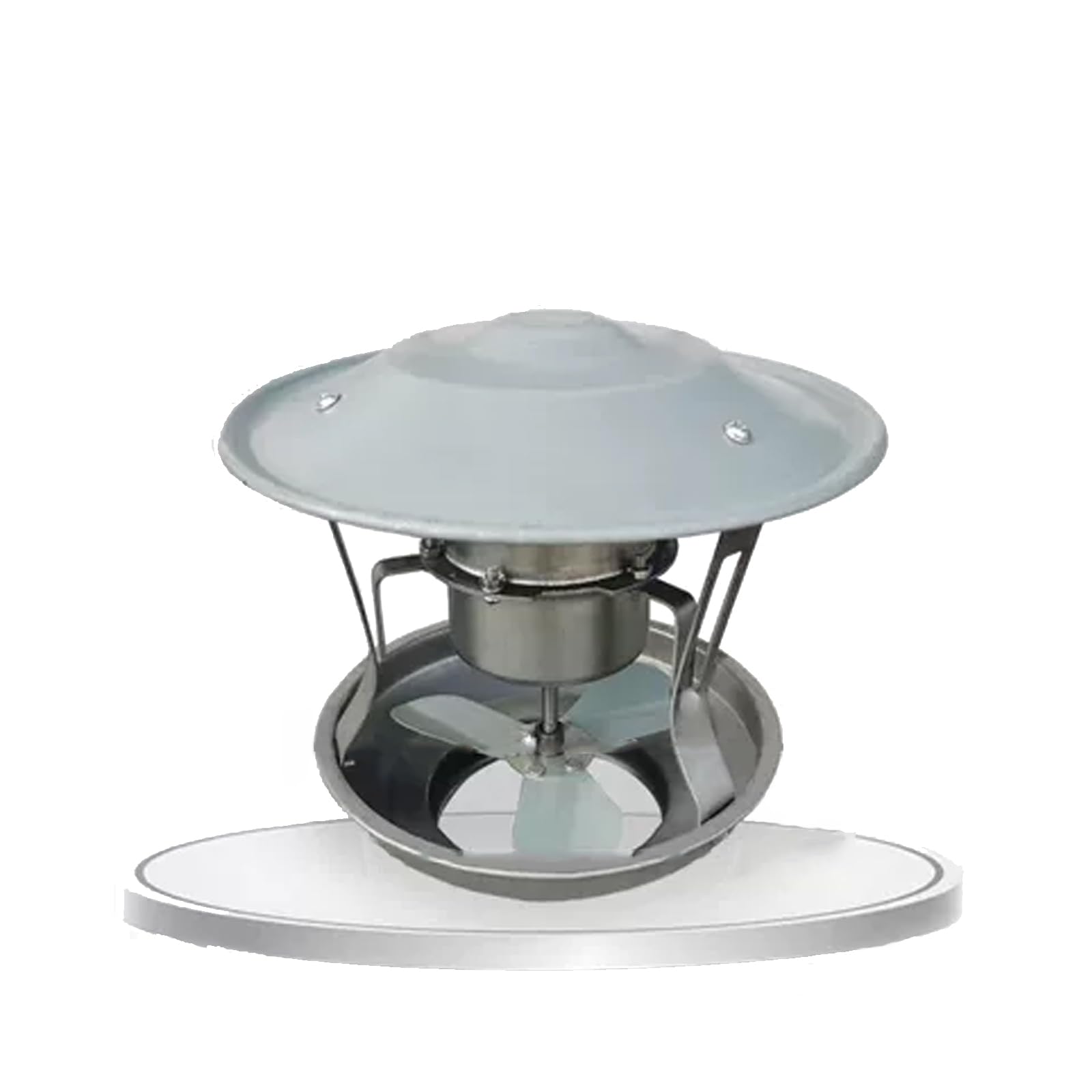 YFBCMXSKG Induced Draft Fan, Fireplace Induced Draft Fan, Chimney Fan Chimney Hood Cap Low Noise Fan, Outdoor Chimney Extractor 40W/60W,B