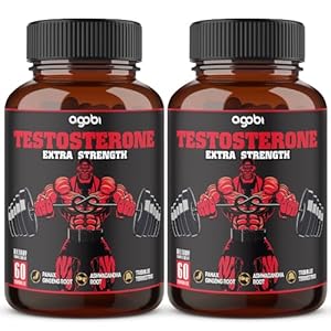 agobi Herbal Test Support for Male Supplement – 2 Packs 60caps – 2 Month Supply