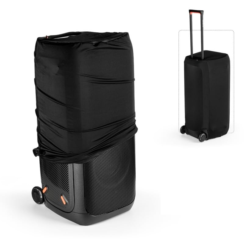 Generic Speaker Dust Cover Protective Case for JBL Partybox 310 Bluetooth Audio Dust Cover Outdoor Anti-Scratch Waterproof Speaker Case Protective Dust Case Speaker Protective Cover, black