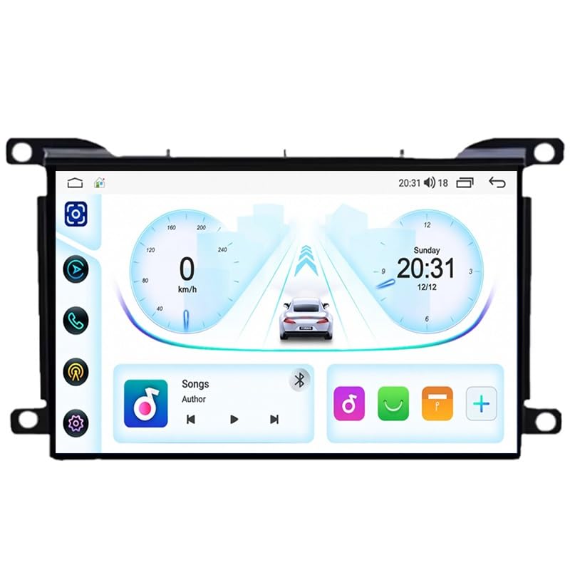 Car Play Radio Con Pantalla Pantalla Táctil De 7