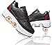 HTDYLHH Pattini Rullo per Ragazzi E Ragazze - Principiante Bambini Quad Pattini, Deformazione Ruota Roller Sneakers, Doppia Row Pattinaggio Scarpe Regalo per le Donne (Colore: Nero Rosso, Taglia 36)