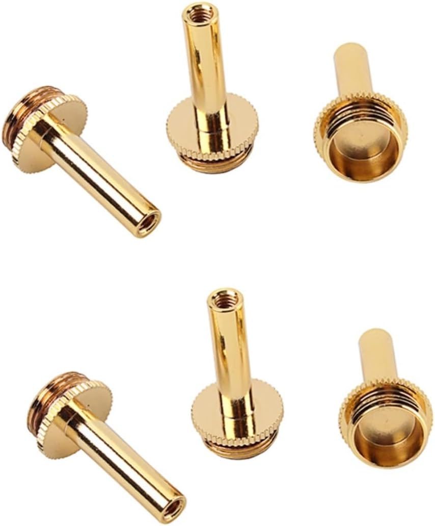 TOYANDONA 6pcs Trumpet Piston Repair Tool Brass Instrument Accessory Connecting Rod Piston Key Screw
