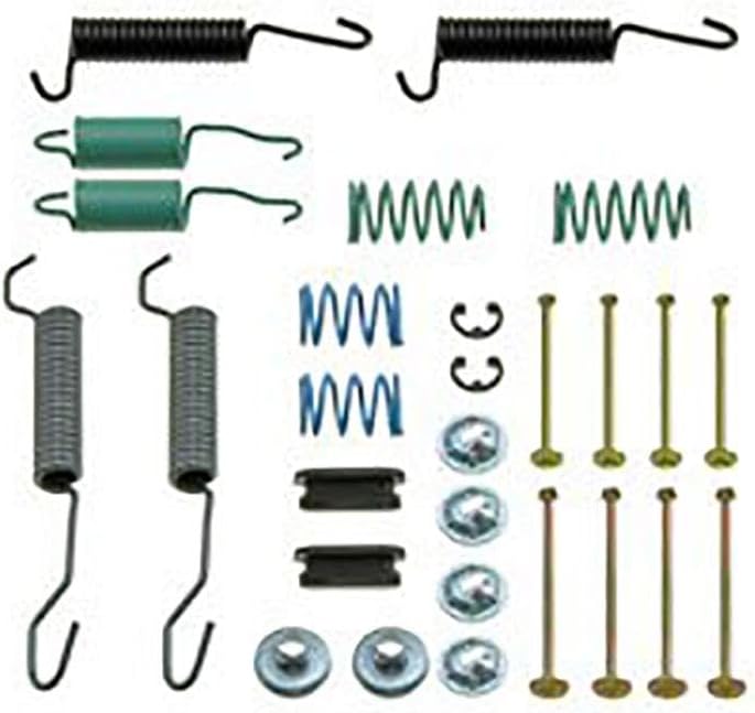 1 Pieces Automotive Replacement Rear Drum Brake Hardware Kit for Chevrolet K20, K5 Blazer 1976-1986 5.7L V8, for Chevrolet K20 Suburban, K5 Blazer 1982 1983 1984 1985 1986 6.2L V8