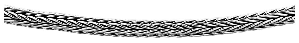 Kuzzoi massive 925 Sterling Silber Königskette Herren Halskette, Dicke 3mm, Länge 50cm / 60cm, mit Schmuckbox - 345050
