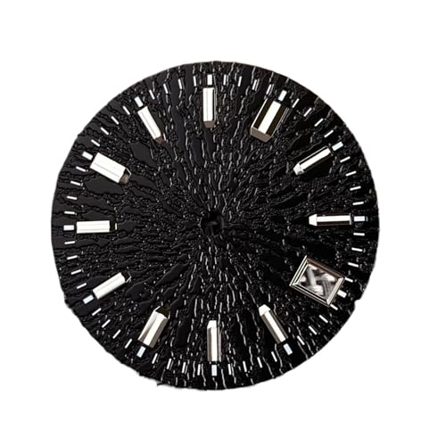 Cadran pour montre NH35 avec fenêtre de date nette pour lisibilité maximale