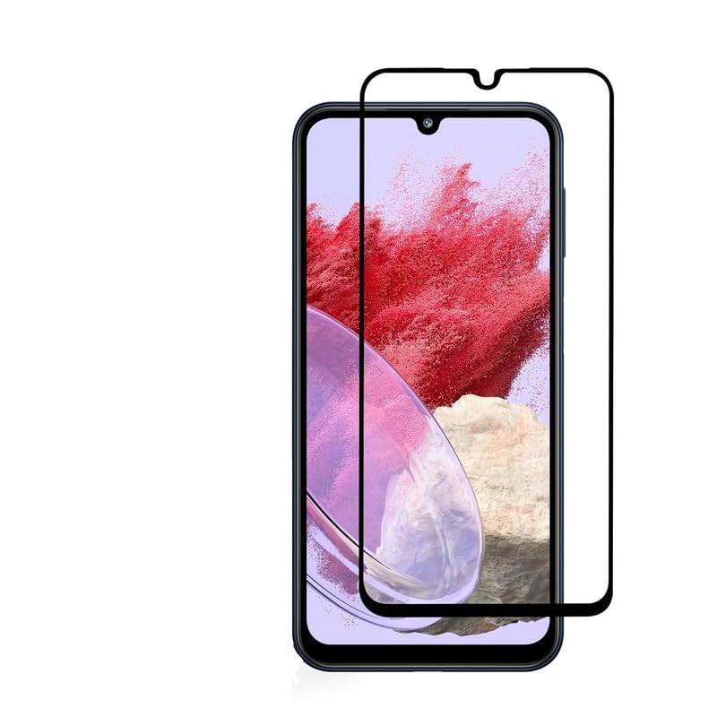 AX FIT Tempered Glass Screen Protector Guard Designed For Samsung Galaxy A14 5G -Pack of 1