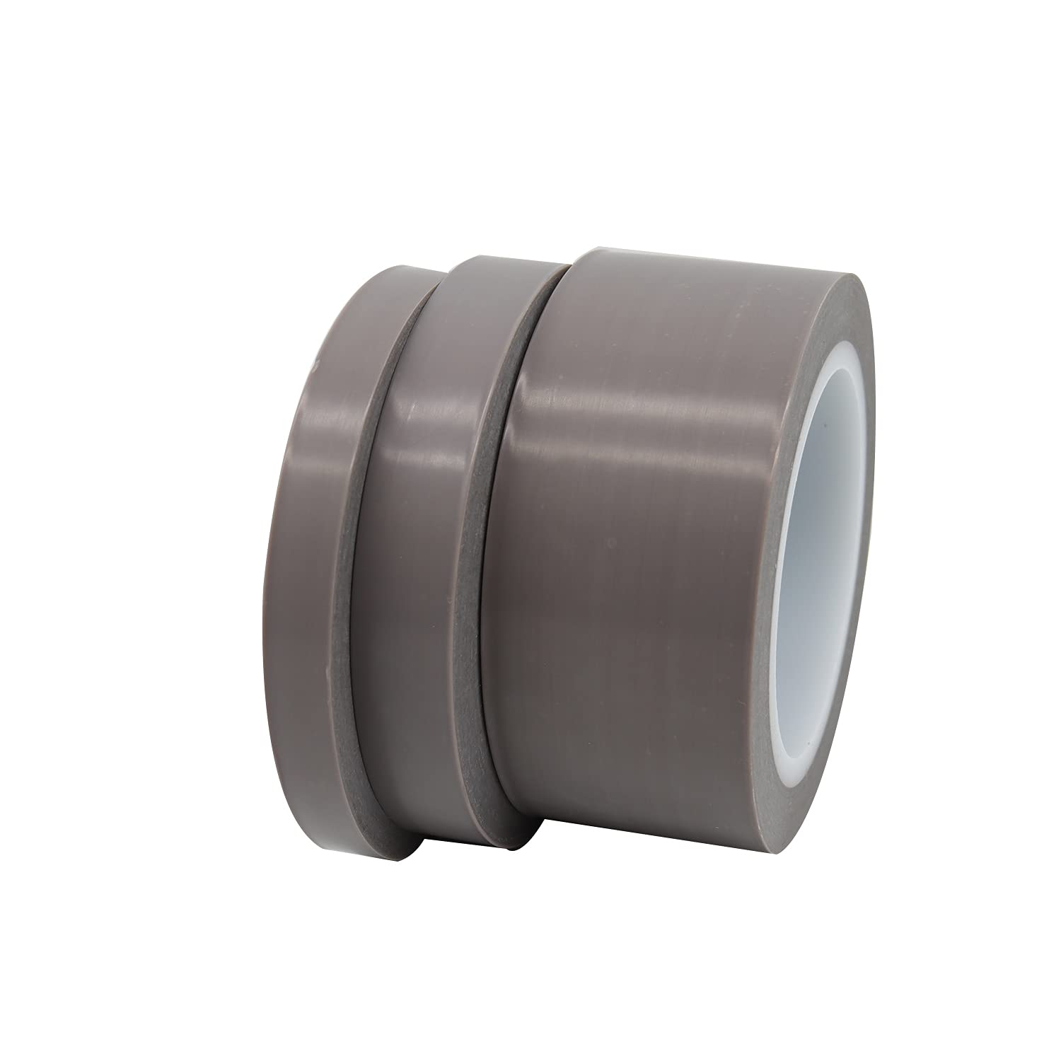 Cinta de PTFE, hojas de cinta adhesiva de silicona de un solo lado, cinta de película resistente al calor, 36 yardas (1 rollo)