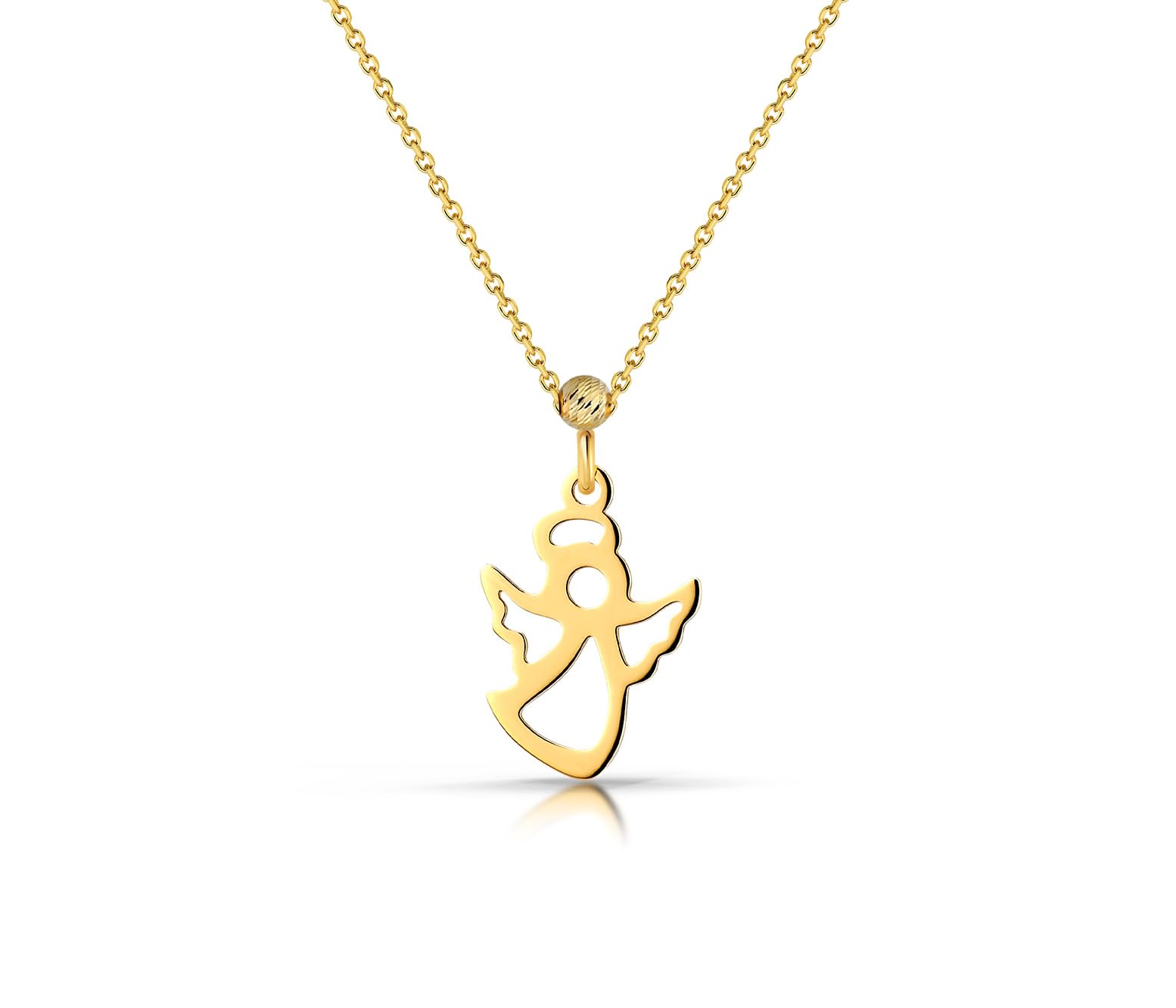 LAMUR Halskette damen, aus 585er-Gold, Kette für Damen