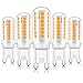 Produktbild YUIIP G9 LED Lampen, 3000K Warmweiß Dimmbar (Neutral Warm), 3W LED Leuchtmittel Ersatz für 40W Halogenlampe, G9 LED Leuchten, Kein Flackern 340LM, 360° Abstrahlwinkel, AC 220-240 V, 5er Pack