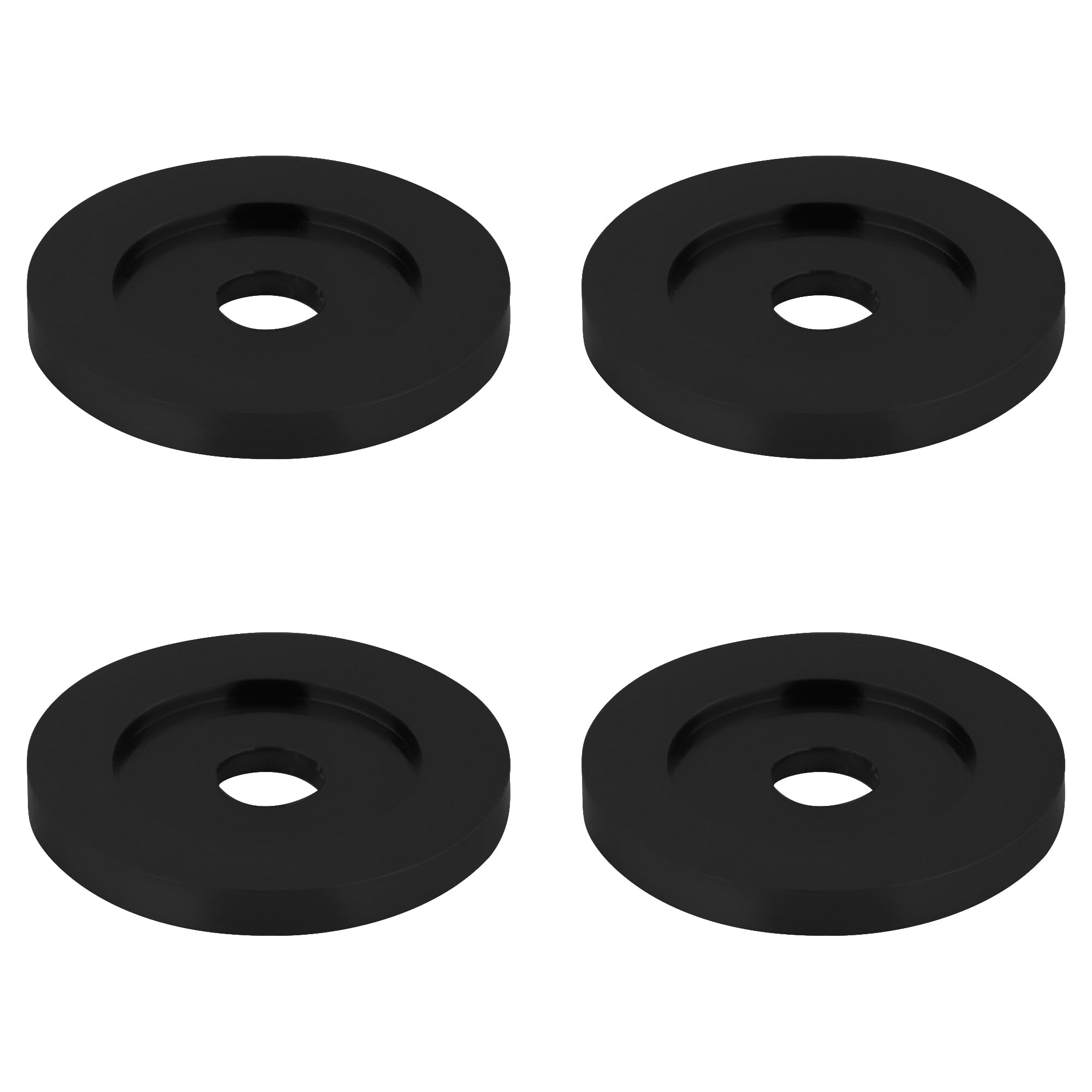 CRL Black Replacement Washers for Back-To-Back Solid Pull Handle - 30WKBL
