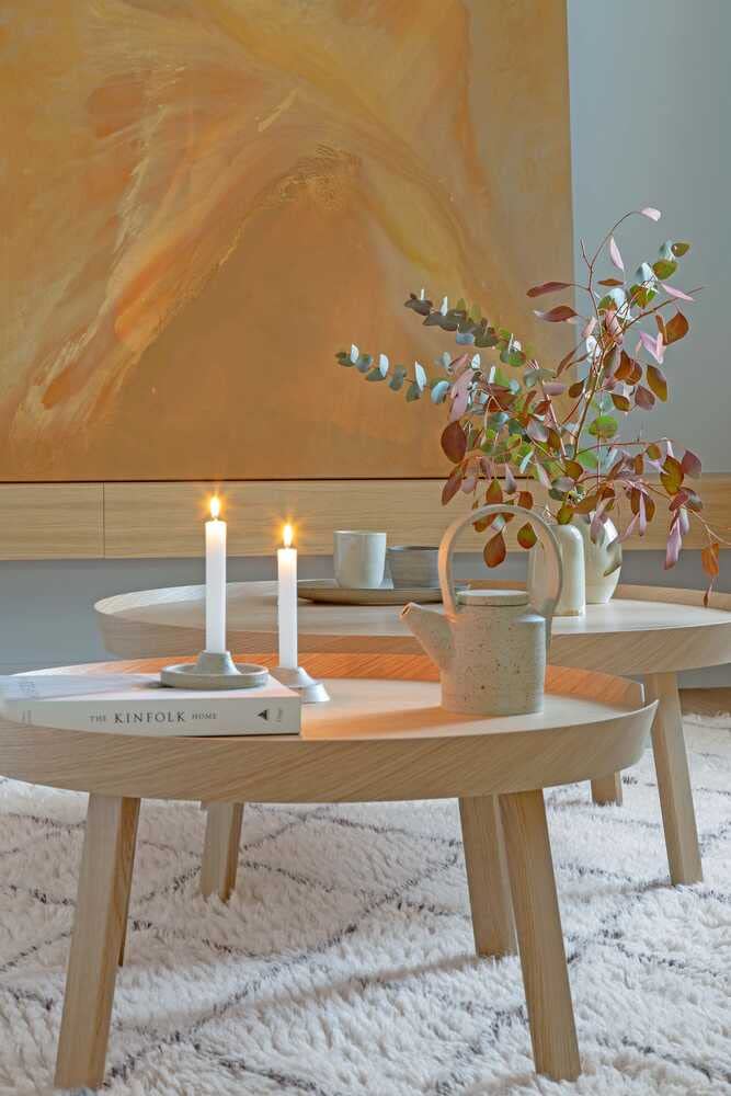 Lorena Canals - Woolable -Waschbarer Wollteppich Berber Soul Beige, Dunkelgrau Flor: 100% Wolle. Basis: Recycelte Baumwolle 140x80cm