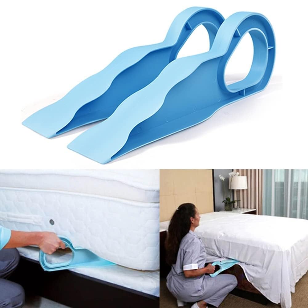 Walrus Mattress Lifter Tool (Pack of 2), Bedsheet Tucker Tool,Bedsheet Mattress Lifter Stand,Bed Lifter Helps Lift and Hold Mattress Wedge Elevator Tool,Bed Making Tool Can Tuck Sheets-image-18