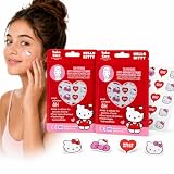 Hello Kitty Patch Bouton 40 pcs – Patch Anti Bouton Hydrocolloïde – Patch Acné Visage Jour Nuit – Pimple Patch Absorbe Sébum Point Noir Nez – Design Cute Adolescents Adultes