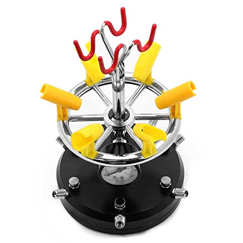 PointZero Eight Airbrush Holder Station with 6-Way MAC Splitter Manifold - Thumbnail 3