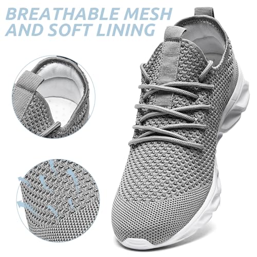 Image of Running Womens Shoes Fashion Walking Sports Gym Tennis Breathable Slip on Ladies Non Slip Lightweight Jogging Sneakers