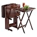 Winsome Darryl Snack Table, Pack of 1, Walnut