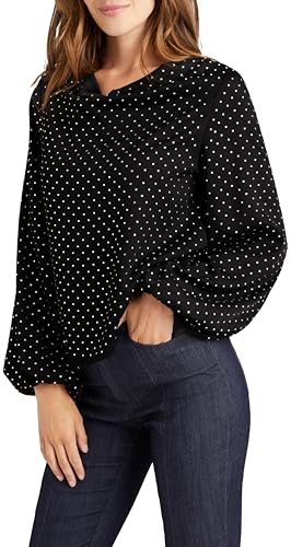 Cinq A Sept Women's Irene Top, Black, M