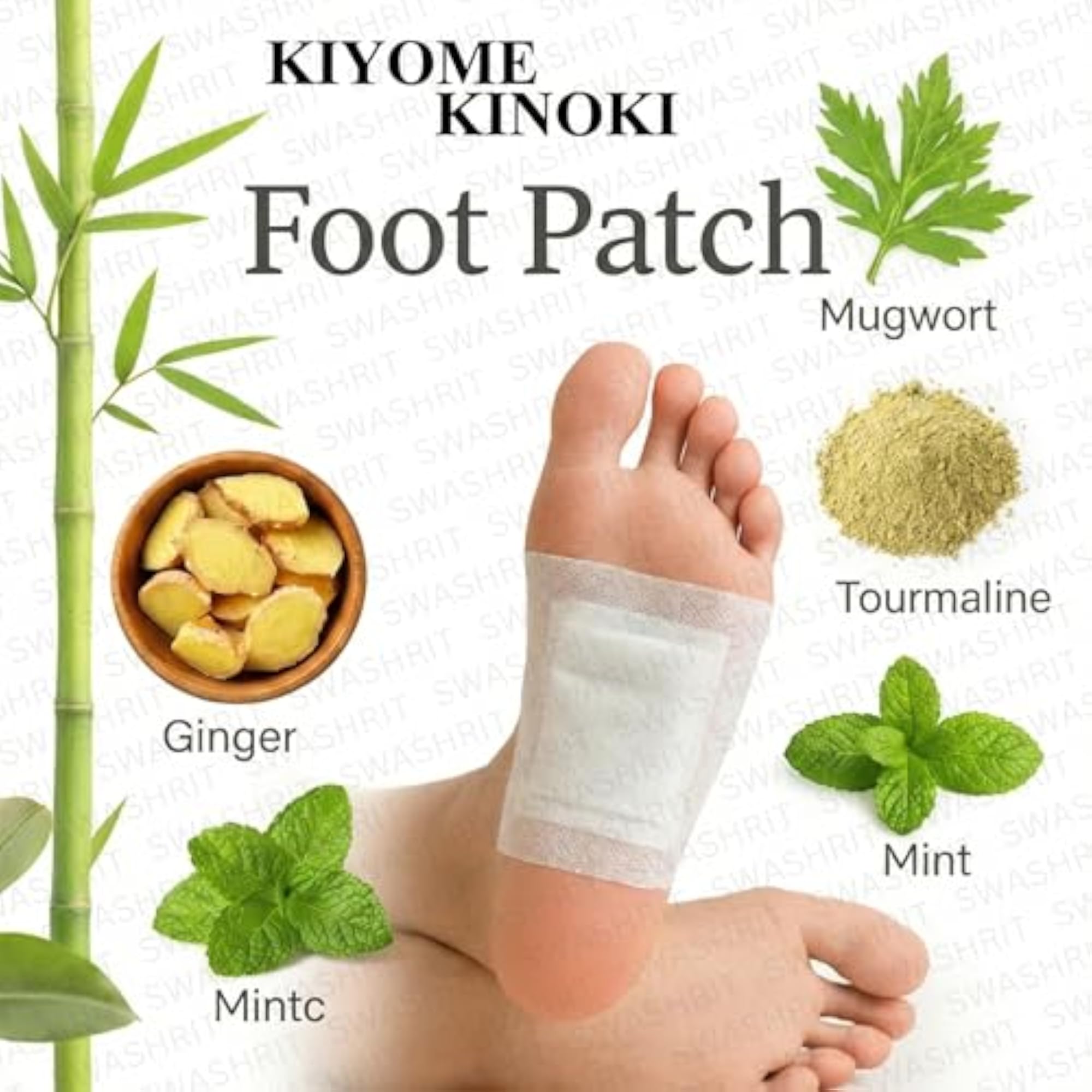 Kinoki Premium Detox Foot Pad, Herbal Detox Pads